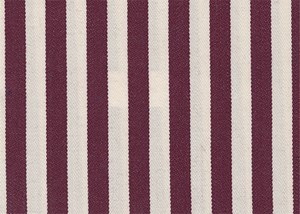 Maroon/Whte Stripe