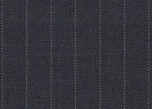Grey with white narrow pin stripe