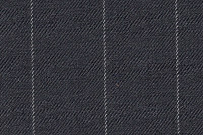 Grey with white chalk stripe