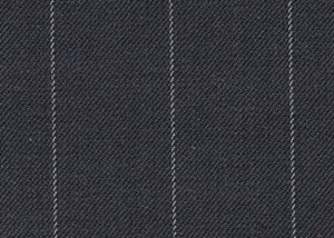 Grey with white chalk stripe