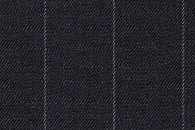 Dark Grey with white chalk stripe