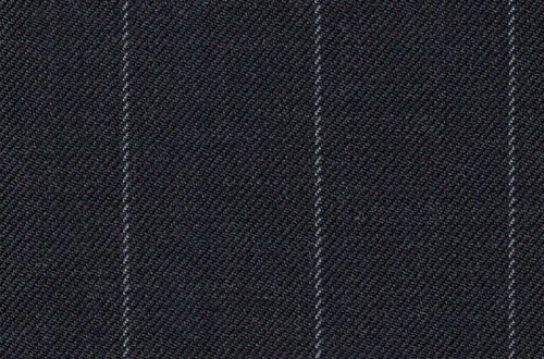 Dark Grey with white chalk stripe