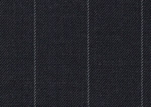 Dark Grey with white chalk stripe
