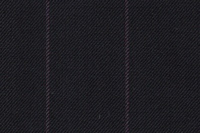 Black with Purple chalk stripe