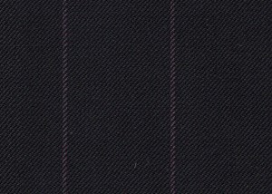 Black with Purple chalk stripe
