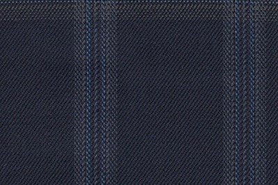 Navy with blue / grey check