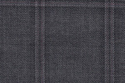 Grey with charcoal / pink check