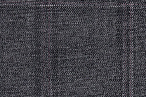 Grey with charcoal / pink check