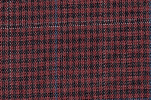 Red/Black check with blue overcheck