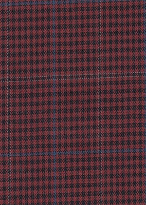 Red/Black check with blue overcheck