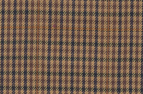 Gold/Black check with orange overcheck