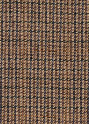 Gold/Black check with orange overcheck