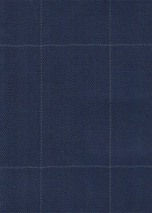 Navy HB with White check