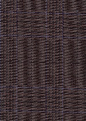 Brown POW with Purple / Black check