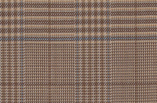 Fawn POW with Blue/Brown check