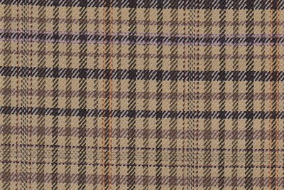Gold with Purple/Orange/Navy check