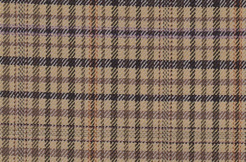 Gold with Purple/Orange/Navy check