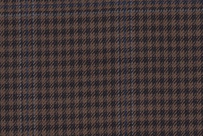 Brown/Black check with blue overcheck
