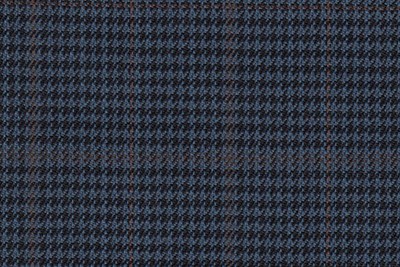 Navy/Black Check with Tan overcheck