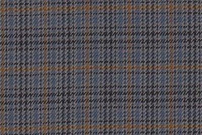 Grey blue & Gold check