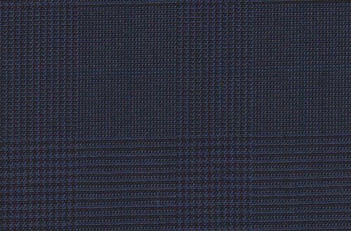 Navy With Black Check