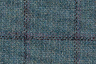 Marine with brown & Lilac check
