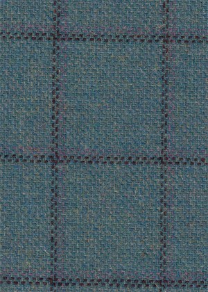 Marine with brown & Lilac check