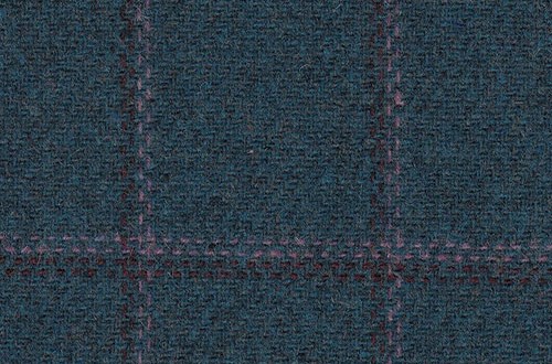 Dark Marine with pink & brown check