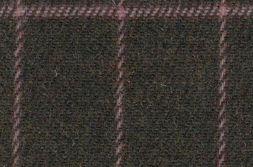 Green with pink check