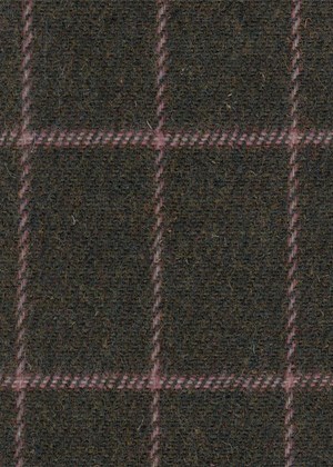 Green with pink check