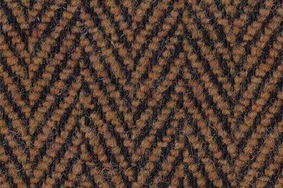 Gold/Black Herringbone