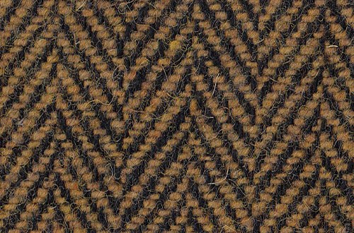 Yellow/Black Herringbone