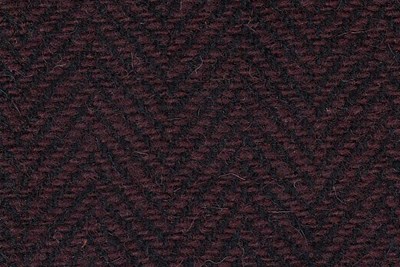 Burgundy / Black herringbone