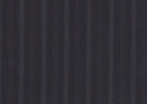 Black with Charcoal, Blue and Tan Stripe