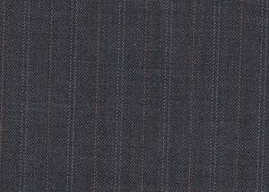 Charcoal With Tan Stripe