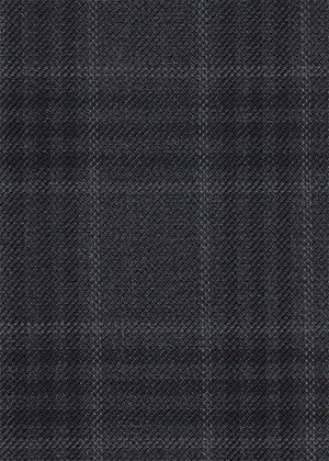 charcoal with black / grey check