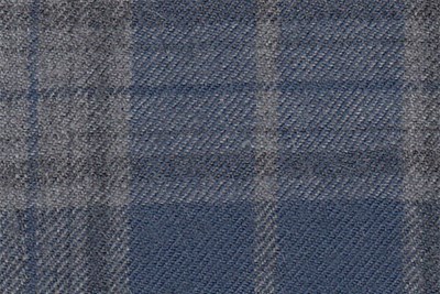 Blue check with light grey check