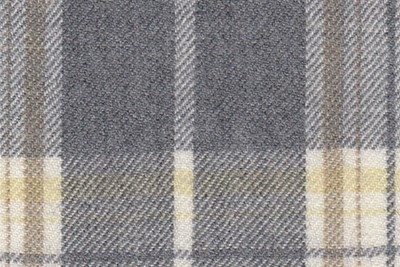Grey with Ivory/Tan/Yellow check