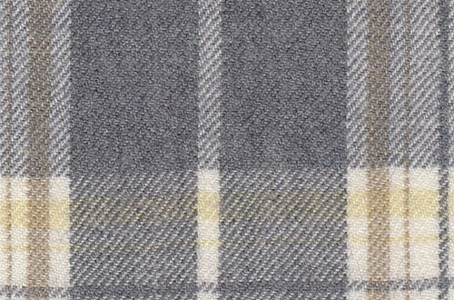 Grey with Ivory/Tan/Yellow check