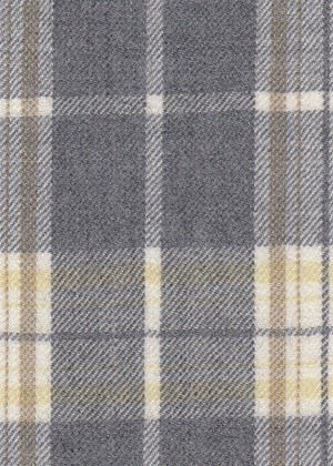 Grey with Ivory/Tan/Yellow check