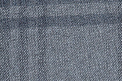 Grey/blue with dark grey check