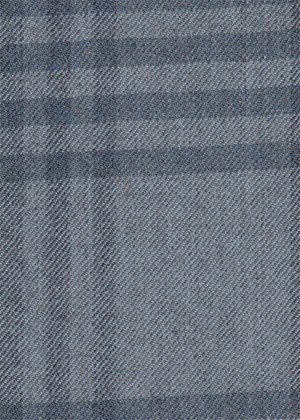 Grey/blue with dark grey check