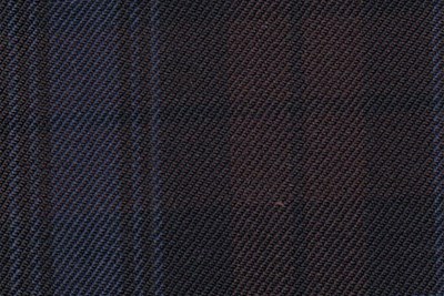 Black with burgundy and blue check