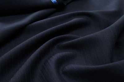 Dark Navy Self Stripe