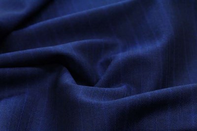 Electric Blue Self Stripe