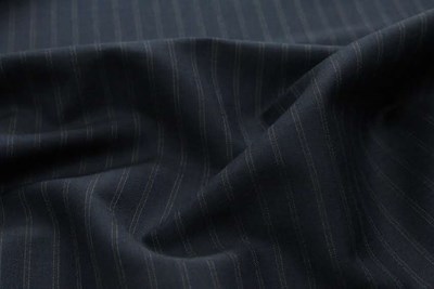 Navy with Burgundy Stripe