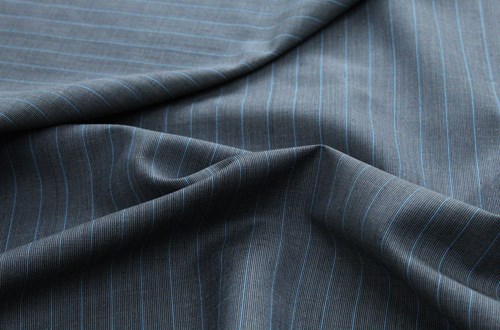 Grey with blue stripe