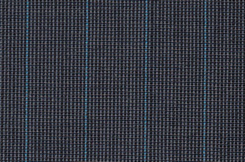 Grey with blue stripe