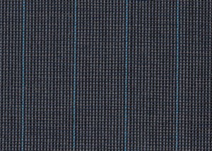 Grey with blue stripe