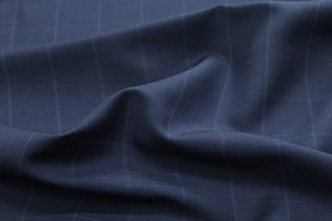 Navy with blue & green check